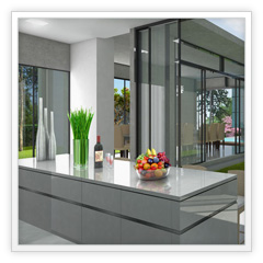 Concrete House interior